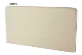 Polstrovaný záhlavník k posteli 140 cm barva béžová