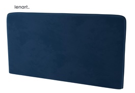 Polstrovaný záhlavník k posteli 140 cm barva modrý granát