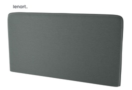 Polstrovaný záhlavník k posteli 140 cm barva grafit