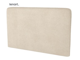 Polstrovaný záhlavník k posteli 120 cm barva béžová