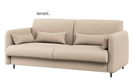 Pohovka k posteli 140 cm kašmír