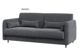 Pohovka k posteli 140 cm kašmír