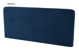 Polstrovaný záhlavník k posteli 180 cm barva modrý granát