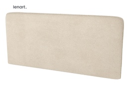 Polstrovaný záhlavník k posteli 180 cm barva béžová boucle