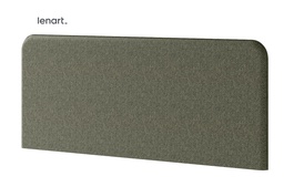 Polstrovaný záhlavník k posteli 180 cm barva šedozelená