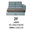 Sedací souprava MELANIA 2F-R-2