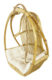 Houpačka ratanová závěsná medová FL