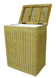 Ratanová prádelní truhla medová FL