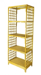 Ratanový regál medový Maxi FL