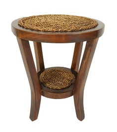 Ratanový stolek - banánový list FL