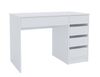 Pracovní stůl se zásuvkami 110 pravý SAXMAN bílá mat