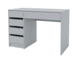 Pracovní stůl se zásuvkami 110 levý SAXMAN činčila grey