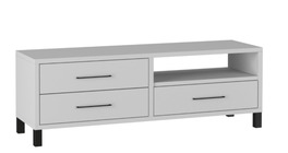 Televizní stolek ROMANIA světle šedá