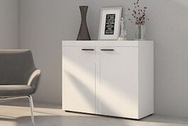 Komoda PUERTO 2D bílá