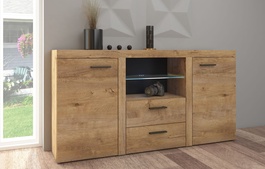 Komoda PUERTO 2D2S dub lefkas