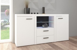 Komoda PUERTO 2D2S bílá