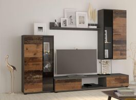 Obývací stěna SALSA old style/matera