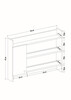 Knerr závěsná skříňka s věšákem, bílá