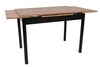 Polo rozkládací jídelní stůl, ořech / černá