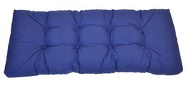 Opěradlový polstr na paletu 120x50 modrý melír