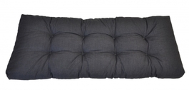 Opěradlový polstr na paletu 120x50 tmavě šedý melír
