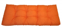 Opěradlový polstr na paletu 120x50 oranžový melír