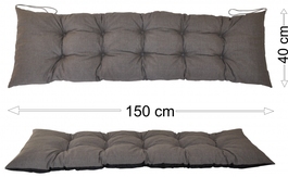 Podsedák 150x40 šedý melír