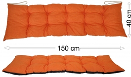Podsedák 150x40 oranžový melír