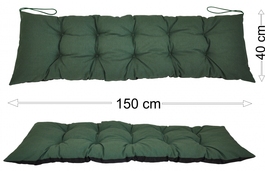 Podsedák 150x40 tmavě zelený melír