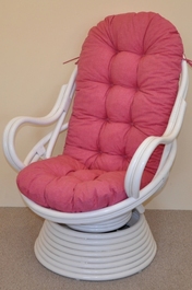 Polstr na křeslo Swivel malinový melír