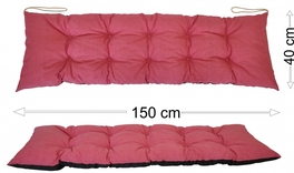 Podsedák 150x40 malinový melír