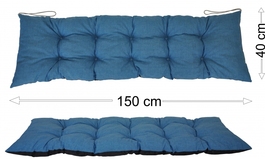 Podsedák 150x40 tyrkysový melír