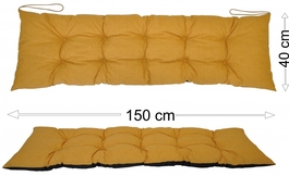 Podsedák 150x40 žlutý melír