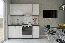 Kuchyňská linka180 SONIA ash surfside