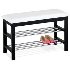 Botník, masiv, černá, 83168-06 BK