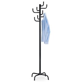 Věšák, kov, černá, 80609-A BK