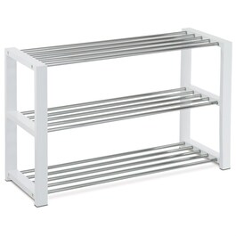 Botník, masiv, bílá, 83168-12 WT