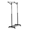 Stojan na šaty, kov, černá, 84511 BK