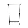 Stojan na šaty, kov, černá, 84511 BK