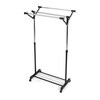 Stojan na šaty, kov, černá, 84521 BK