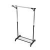 Stojan na šaty, kov, černá, 84511 BK
