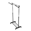 Stojan na šaty, kov, černá, 84511 BK
