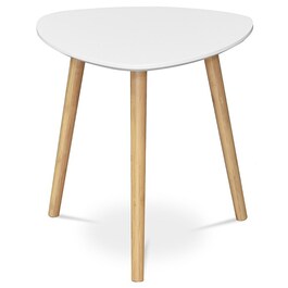 Konferenční stolek 40x40x41cm, mdf, bílá, AF-1132 WT