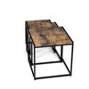 Konferenční stolek 45x45x45cm, mdf, old wood, AF-3003 OLW