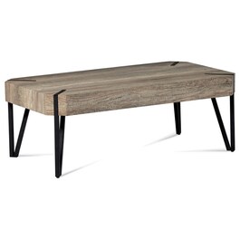 Konferenční stolek 110x60x43cm, mdf, dub canyon grey, AHG-241 CAN