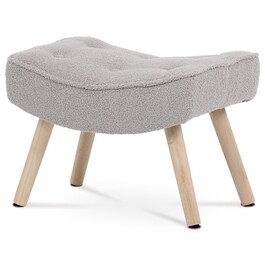 Podnožka, šedá látka, AK-309P GREY2