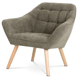 Křeslo, béžová látka, AK-321 LAN2