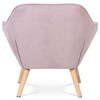 Křeslo, růžová látka, AK-321 PINK2