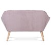 Dvoumístná pohovka, růžová, látka, AK-322 PINK2