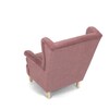 Křeslo ušák, růžová látka, AK-388 PINK2